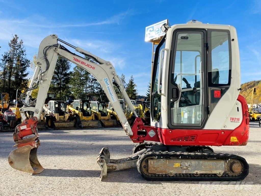 Takeuchi TB216 Minigrävare < 7t