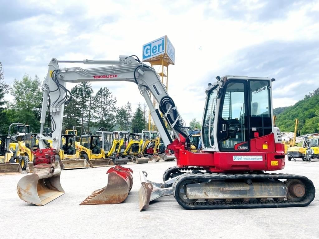 Takeuchi TB280FR Minigrävare < 7t