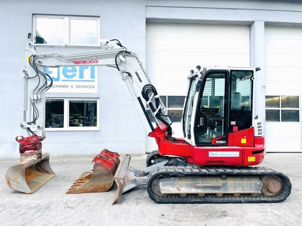 Takeuchi TB280FR Minigrävare < 7t