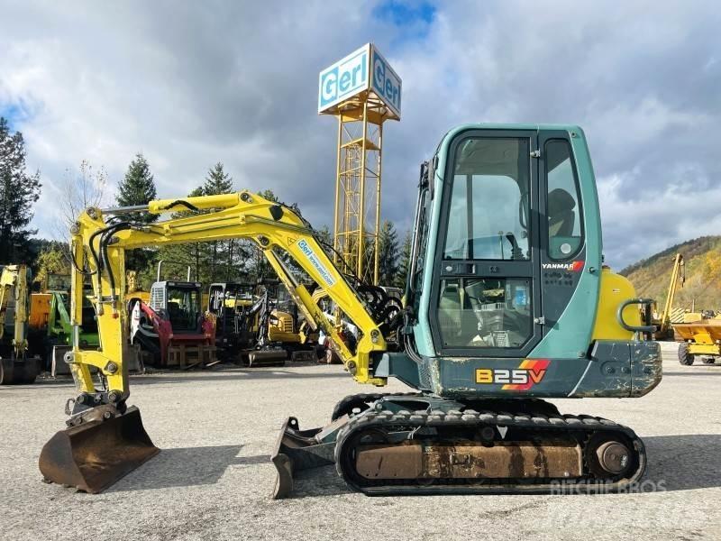 Yanmar B25V Minigrävare < 7t
