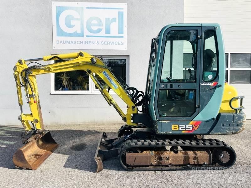 Yanmar B25V Minigrävare < 7t
