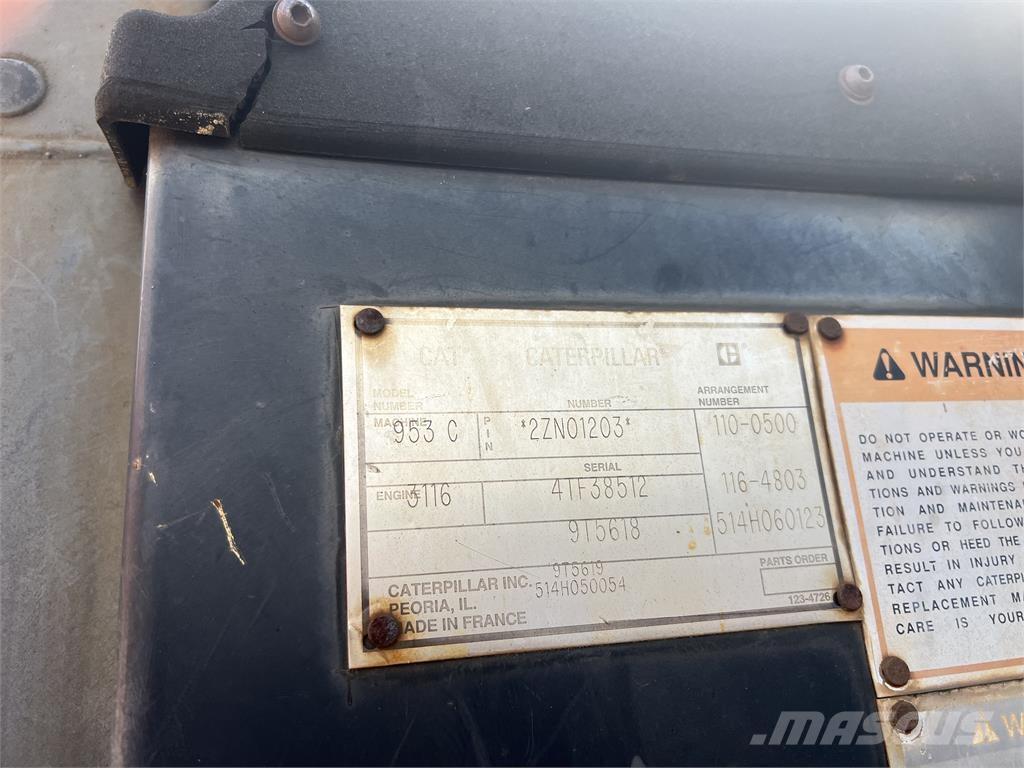 CAT 953C Bandschaktare