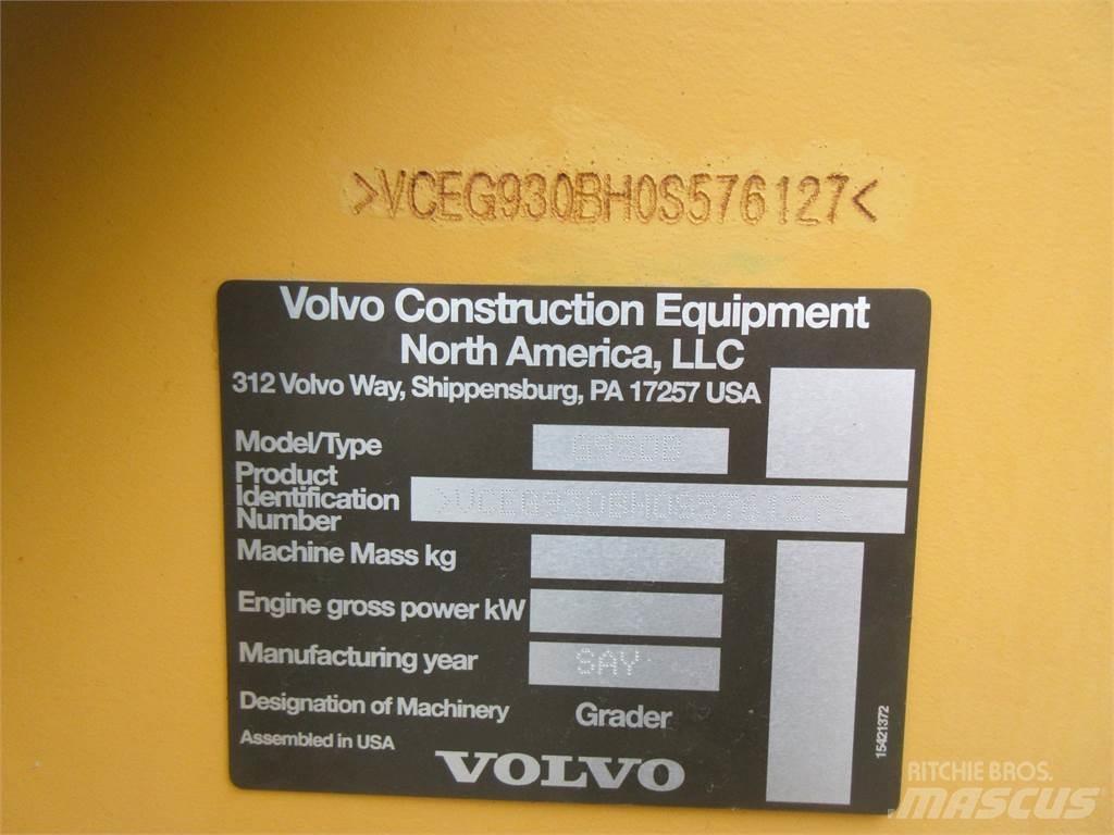 Volvo G930B Väghyvlar