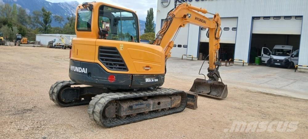Hyundai R80CR-9A Midigrävmaskiner 7t - 12t