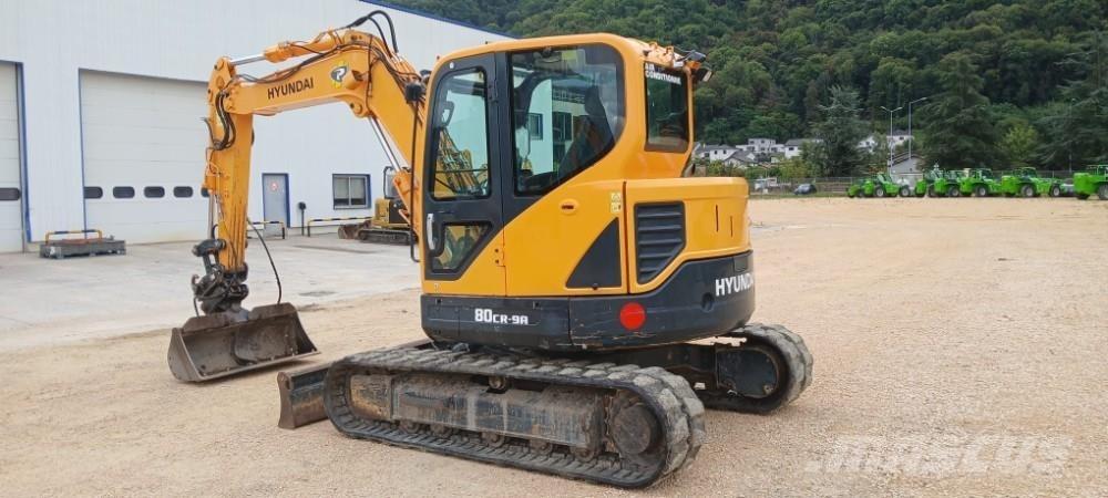 Hyundai R80CR-9A Midigrävmaskiner 7t - 12t