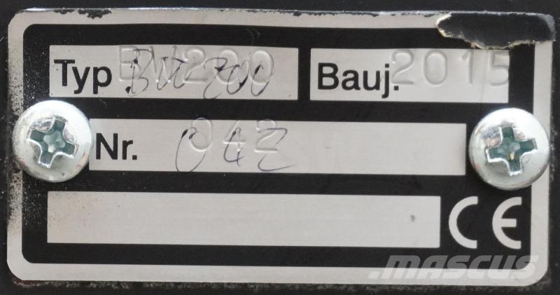 Gruma BW200 Övriga tillbehör och komponenter