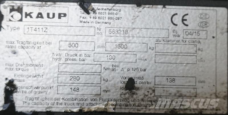 Kaup 1T411Z Övriga tillbehör och komponenter