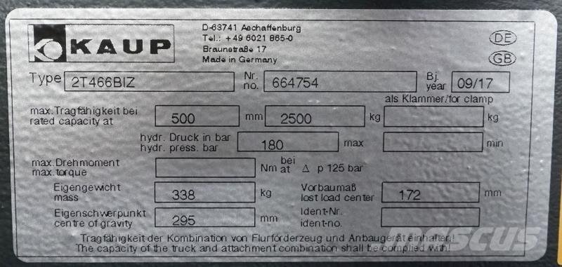 Kaup 2T466BIZ Övriga tillbehör och komponenter