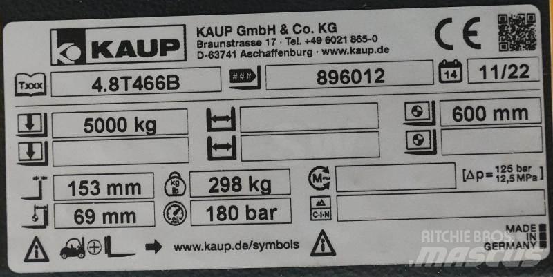 Kaup 4,8T466B Övriga tillbehör och komponenter