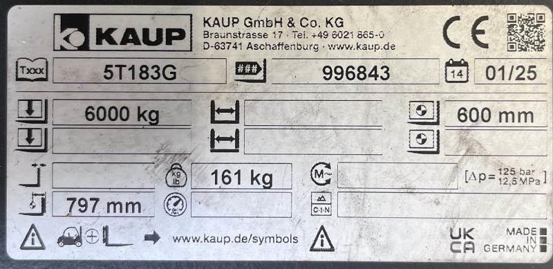 Kaup 5T183G Övriga tillbehör och komponenter