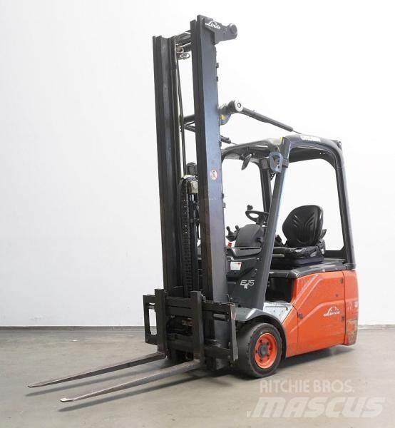 Linde E 15 386 Övriga motviktstruckar