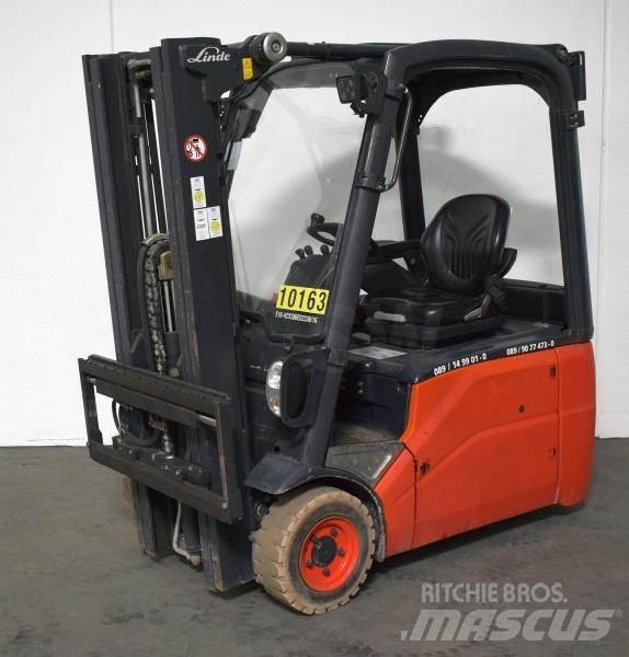 Linde E 16 386 Övriga motviktstruckar