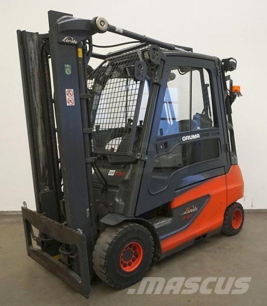 Linde E 30 387 Elmotviktstruckar