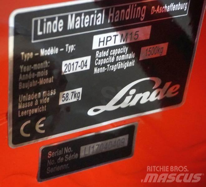 Linde HPT M 15 Pallvagn