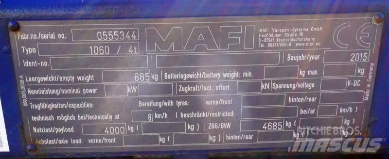 Mafi 1060 / 4t Flaksläp