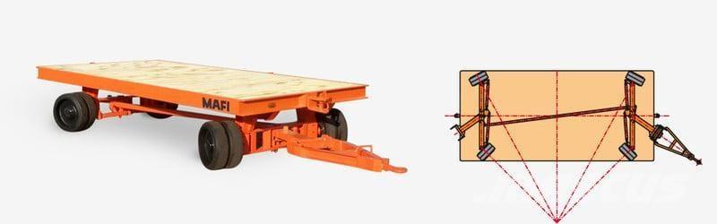 Mafi 1060 / 4t Flaksläp