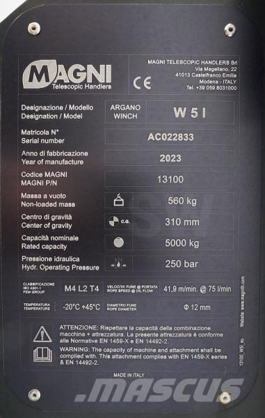 Magni W 5 I Materialhantering - Övriga