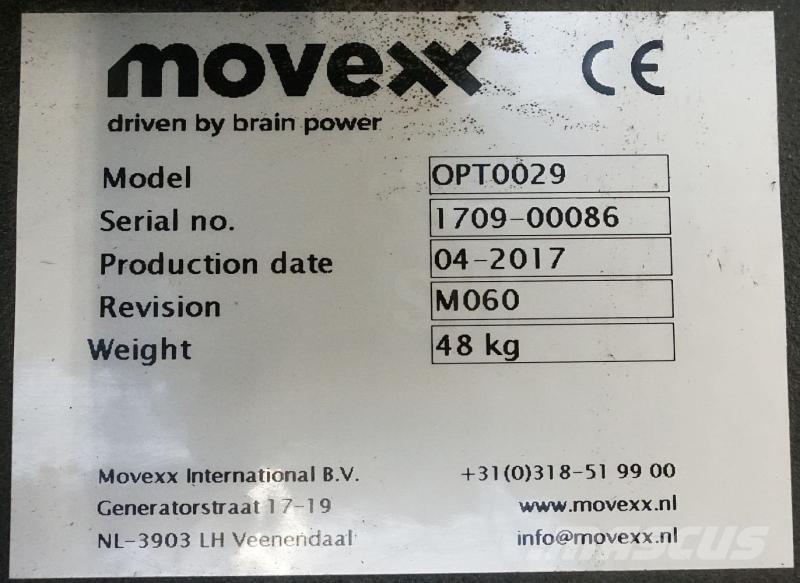 Movexx OPT0029 Övriga tillbehör och komponenter