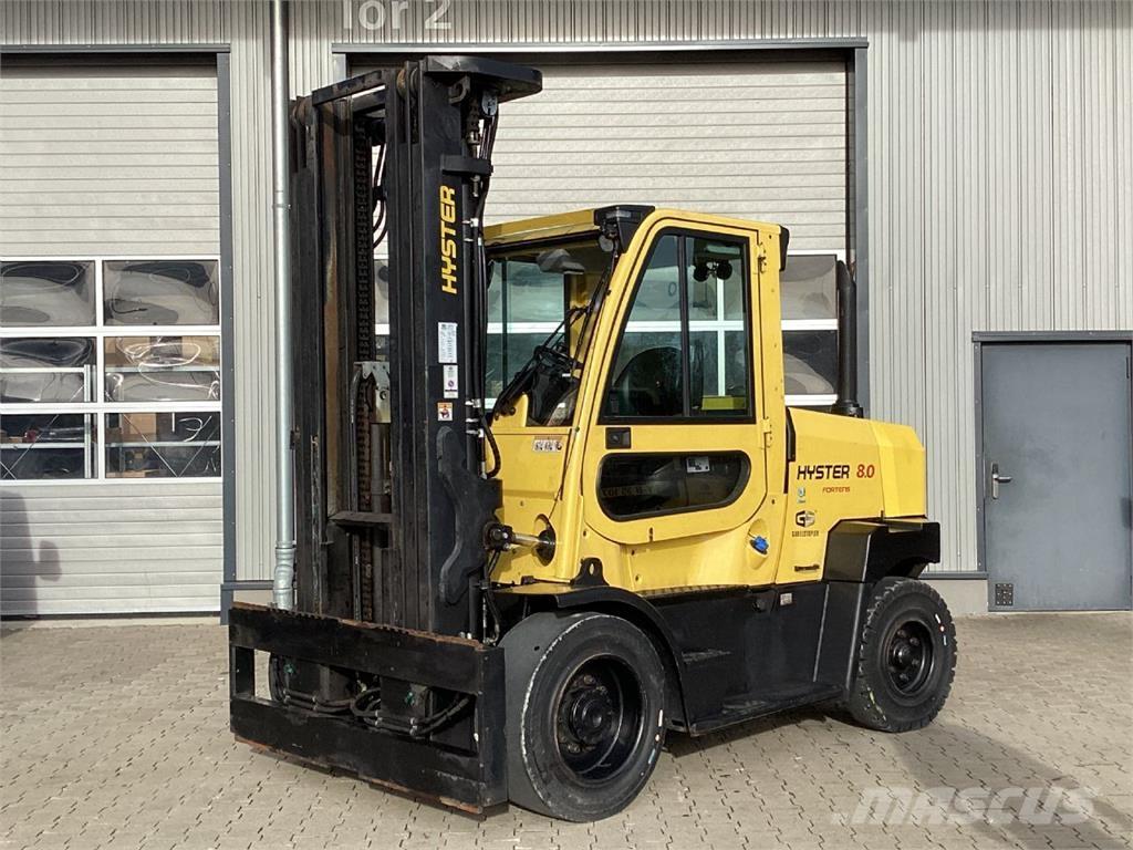 Hyster H8.0FTS/6 Dieselmotviktstruckar