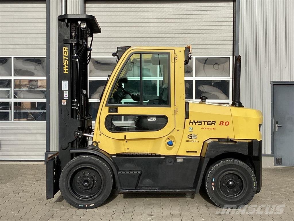 Hyster H8.0FTS/6 Dieselmotviktstruckar