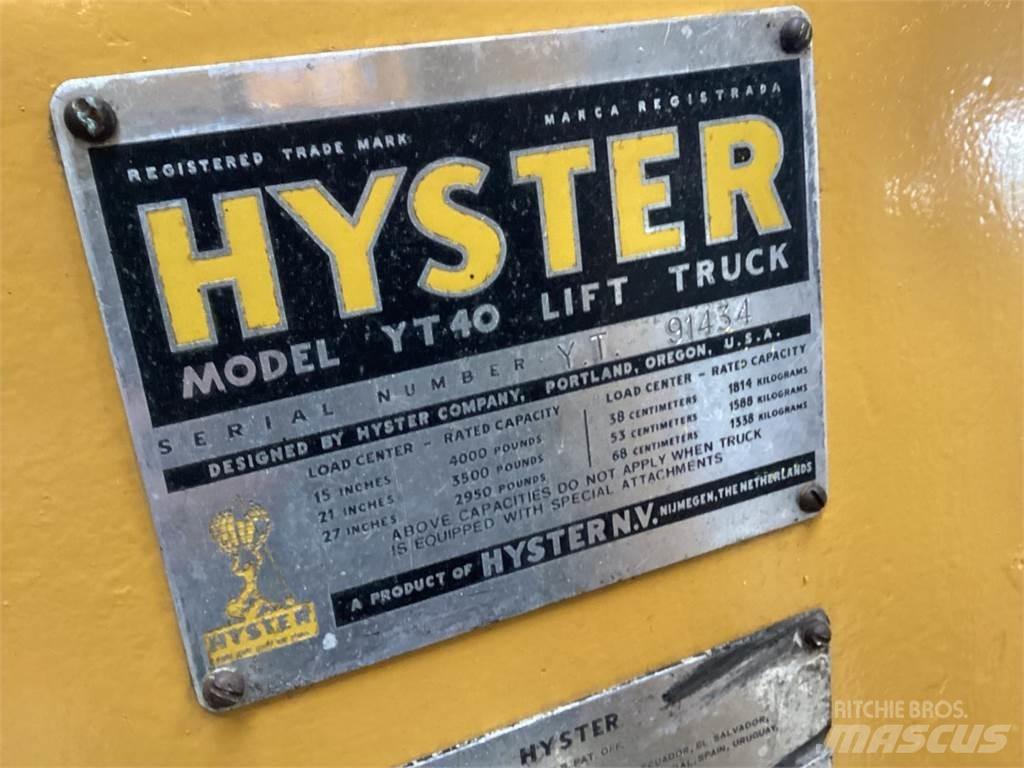 Hyster QC-20 Övriga motviktstruckar