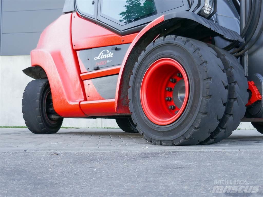 Linde H 80D-03/900 Dieselmotviktstruckar