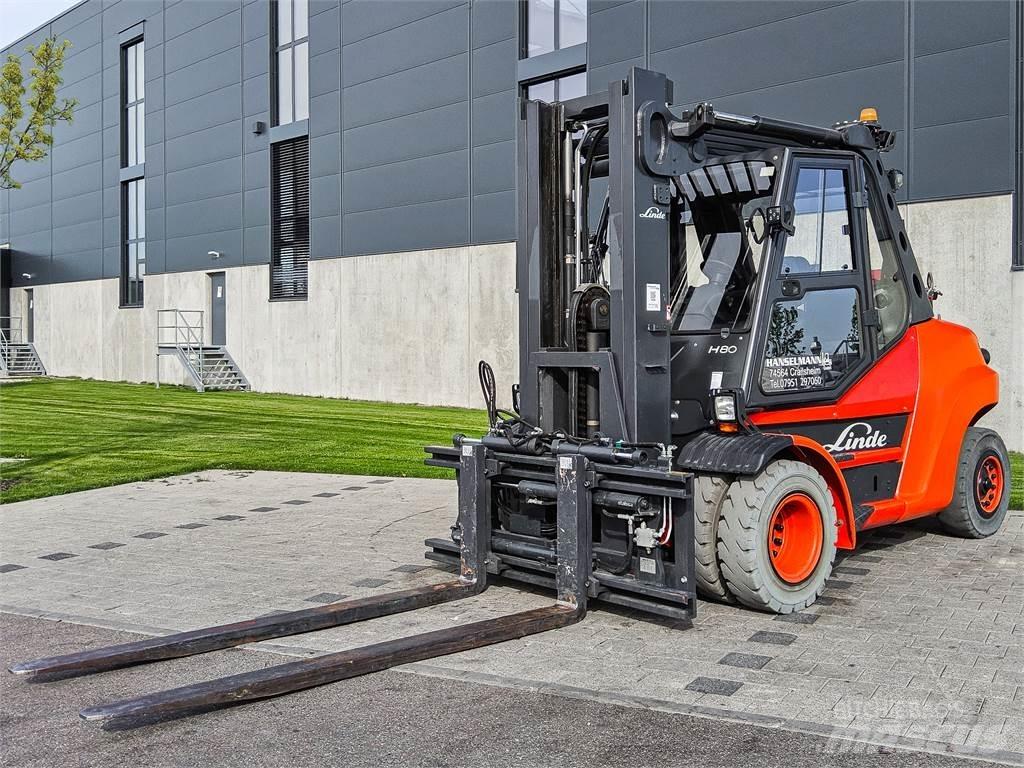Linde H 80T/900/396 Gasolmotviktstruckar