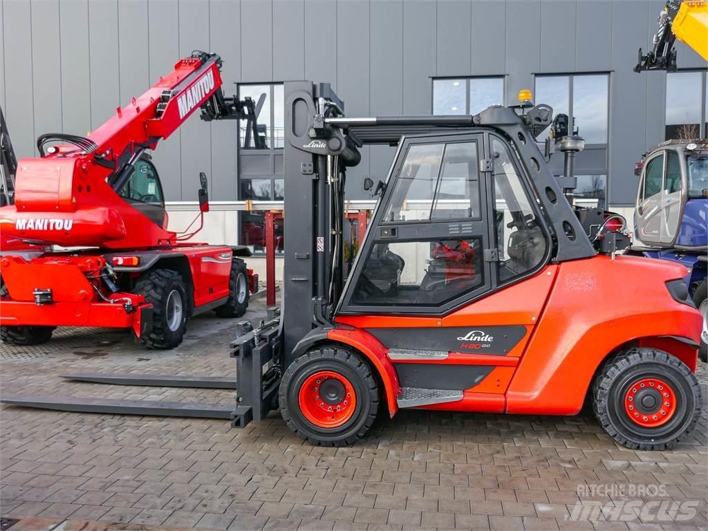 Linde H 80T/900/396 Gasolmotviktstruckar