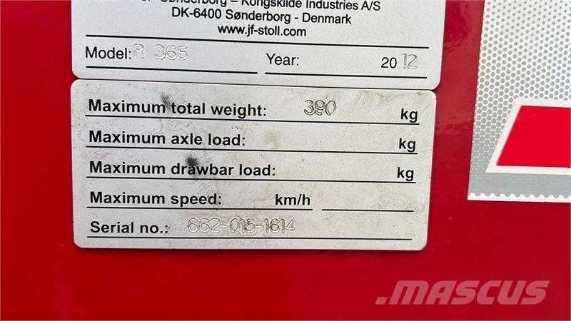 JF R 365 DS Vändare och luftare