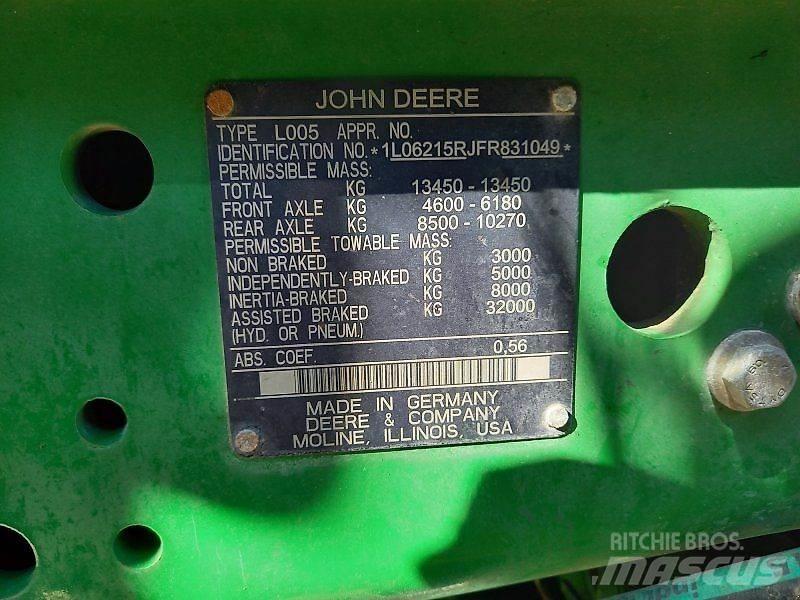 John Deere 6215R Traktorer