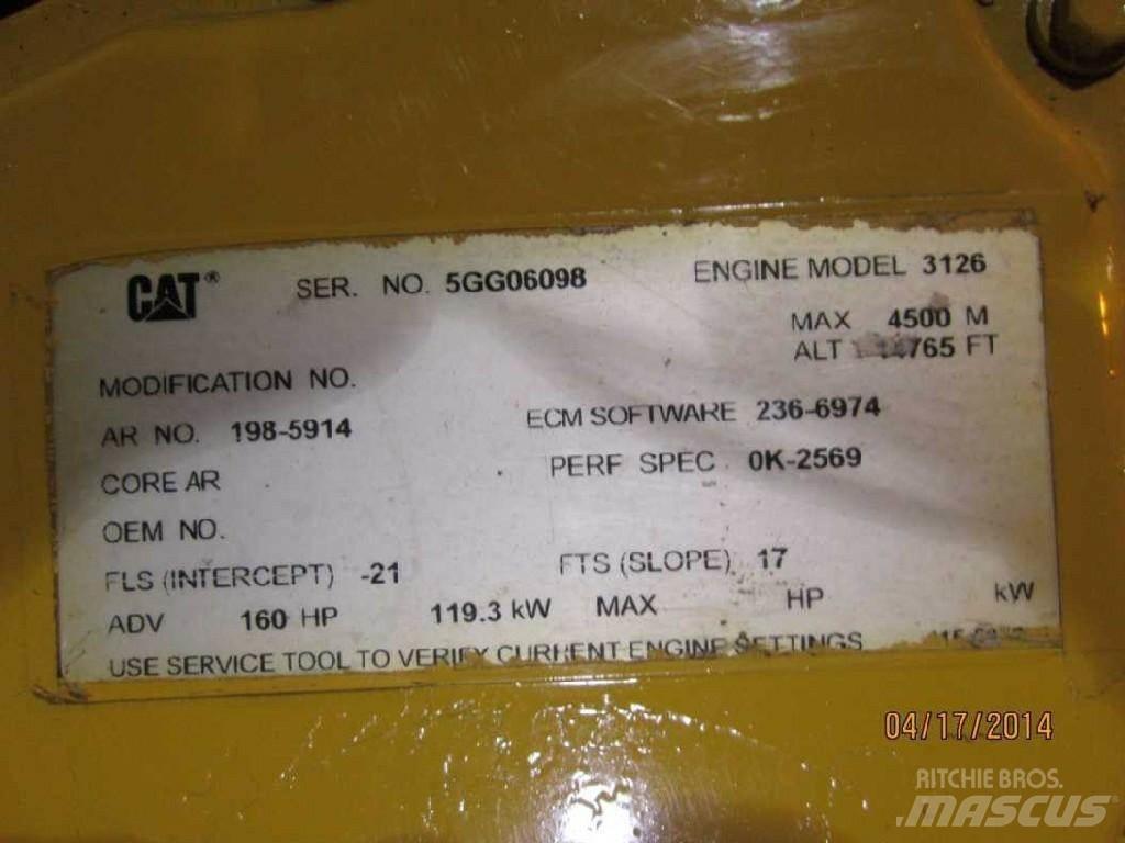 CAT 3126E Motorer