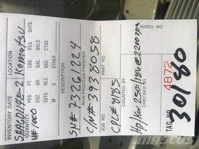 Cummins 6CT8.3 Motorer