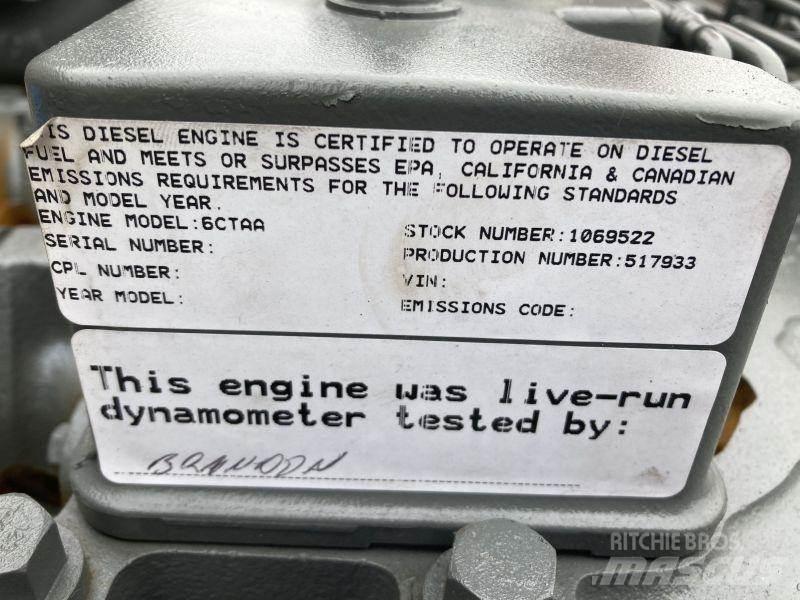 Cummins 6CT8.3 Motorer