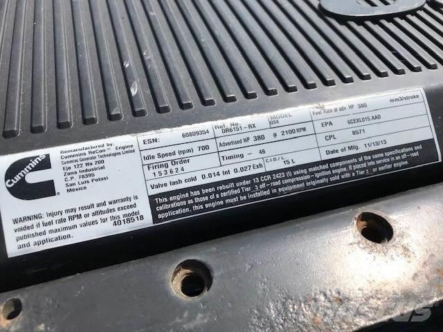 Cummins QSX15 Motorer