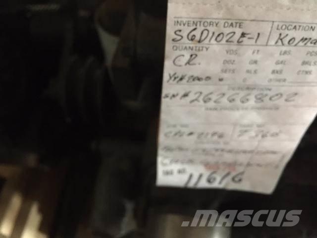 Komatsu SA6D102-1 Motorer