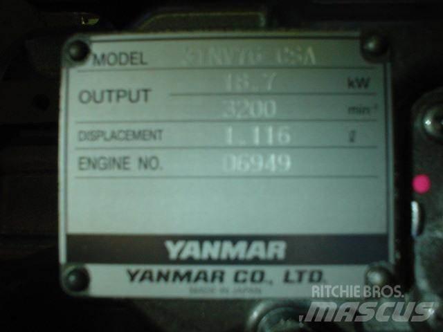 Yanmar 3TNV76-CSA Motorer