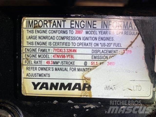 Yanmar 4TNV98-YTBL Motorer