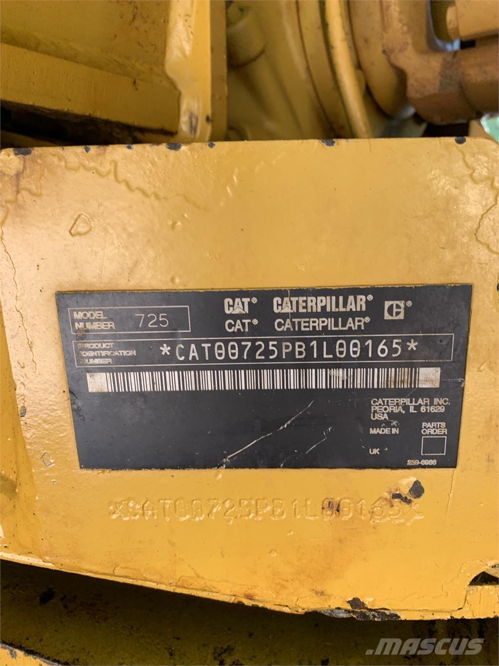 CAT 725 Entreprenad - Övrigt