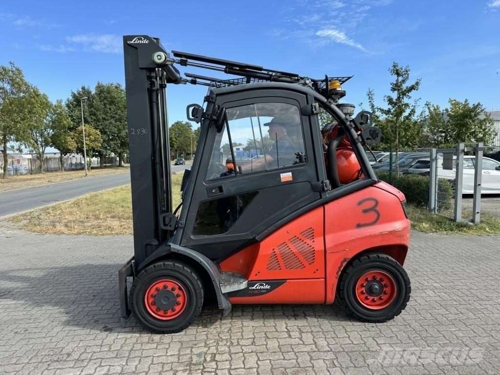 Linde H40T Gasolmotviktstruckar