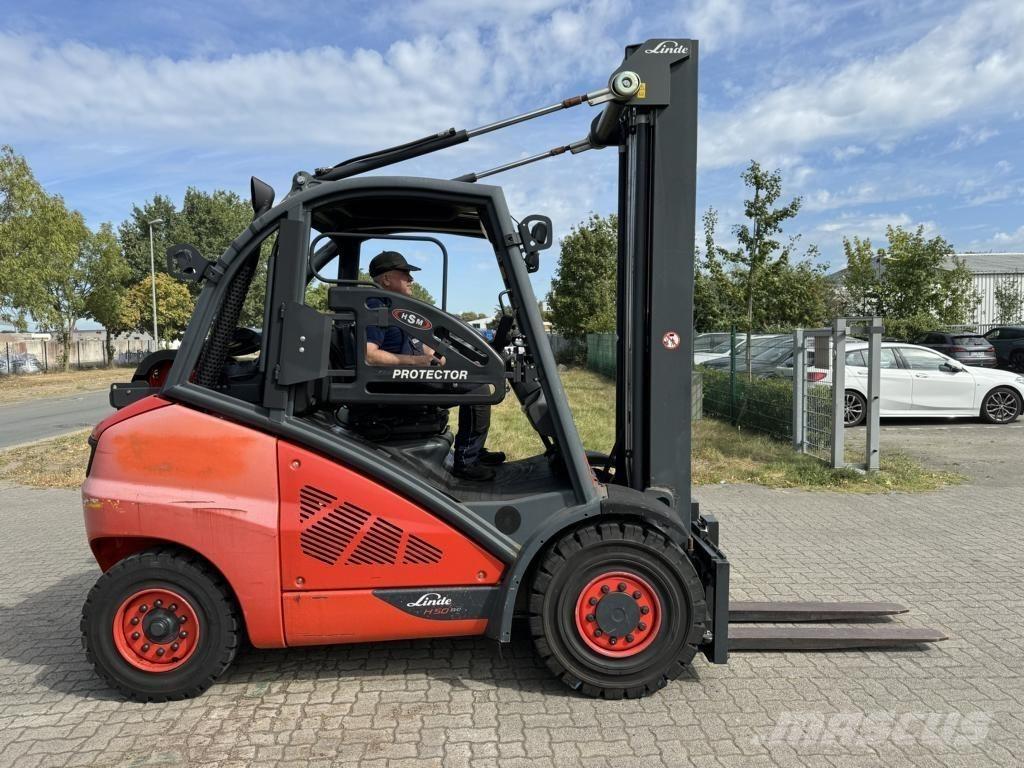 Linde H50T Gasolmotviktstruckar