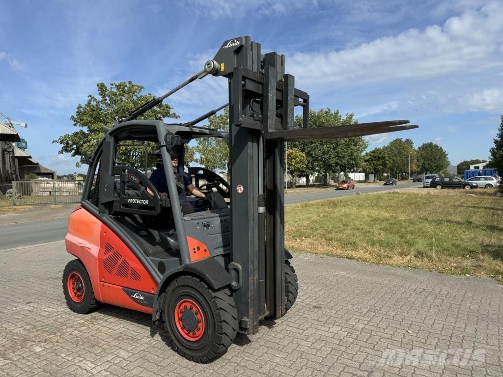 Linde H50T Gasolmotviktstruckar