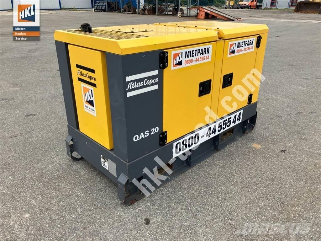 Atlas Copco QAS 20 KDS Övriga generatorer