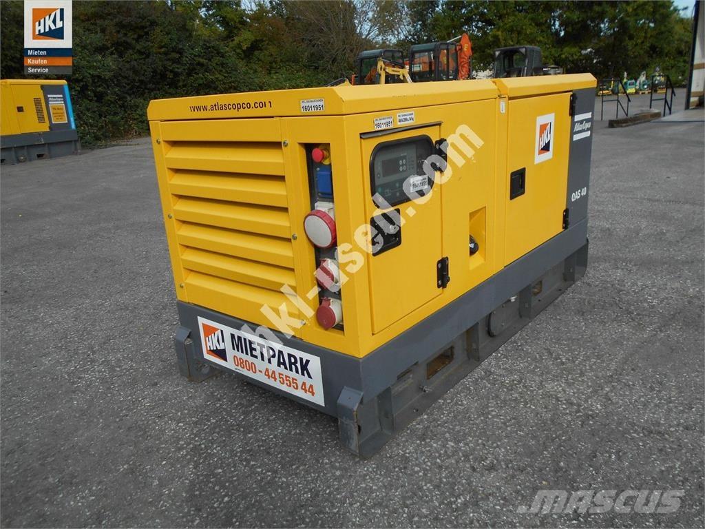 Atlas Copco QAS 40 KDS Övriga generatorer