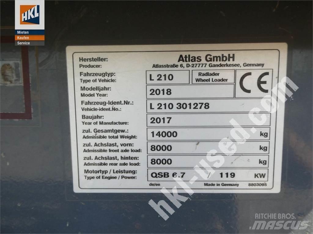 Atlas L 210 Hjullastare
