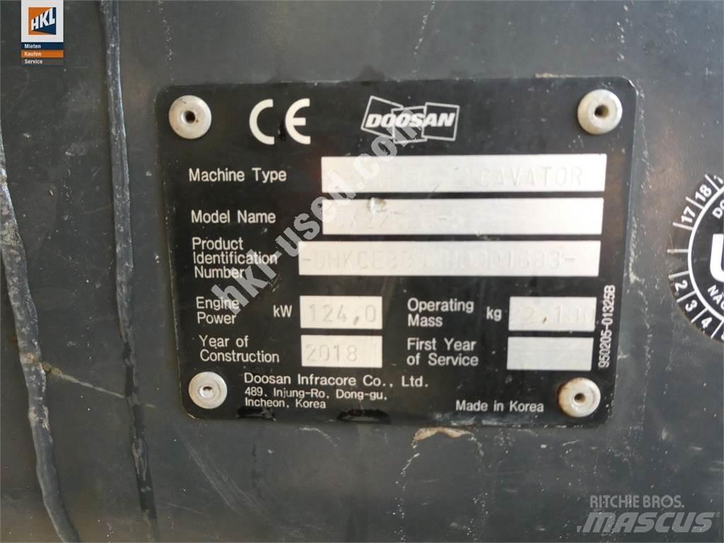 Doosan DX 225 LC-5 Bandgrävare