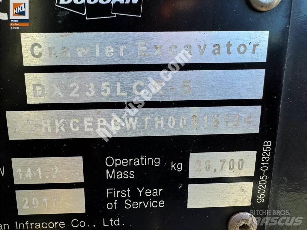 Doosan DX 235 LCR-5 Bandgrävare