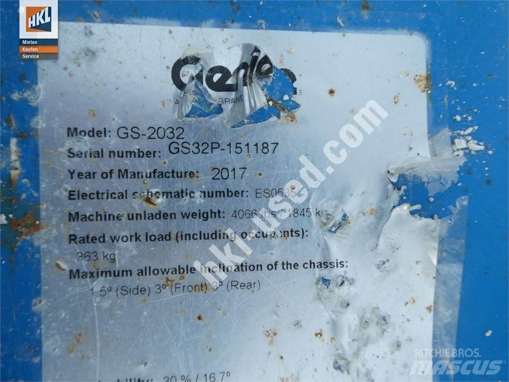 Genie GS 2032 Entreprenad - Övrigt