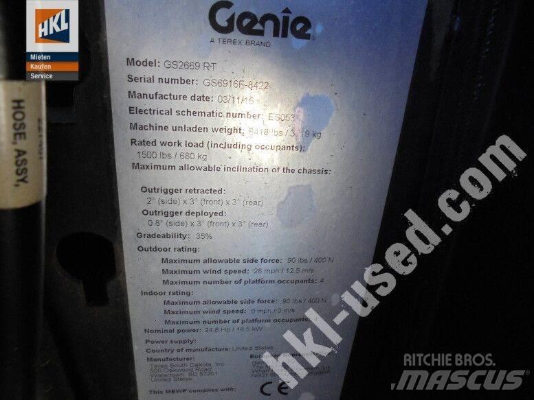 Genie GS 2669 RT Entreprenad - Övrigt
