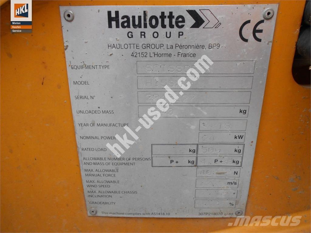 Haulotte H 15 SX Entreprenad - Övrigt