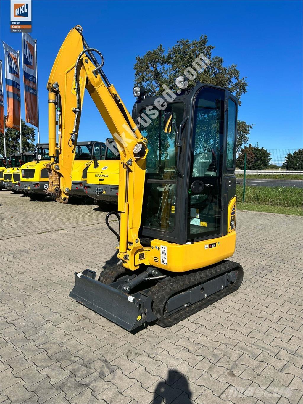 Komatsu PC 16 R-3HS Minigrävare < 7t